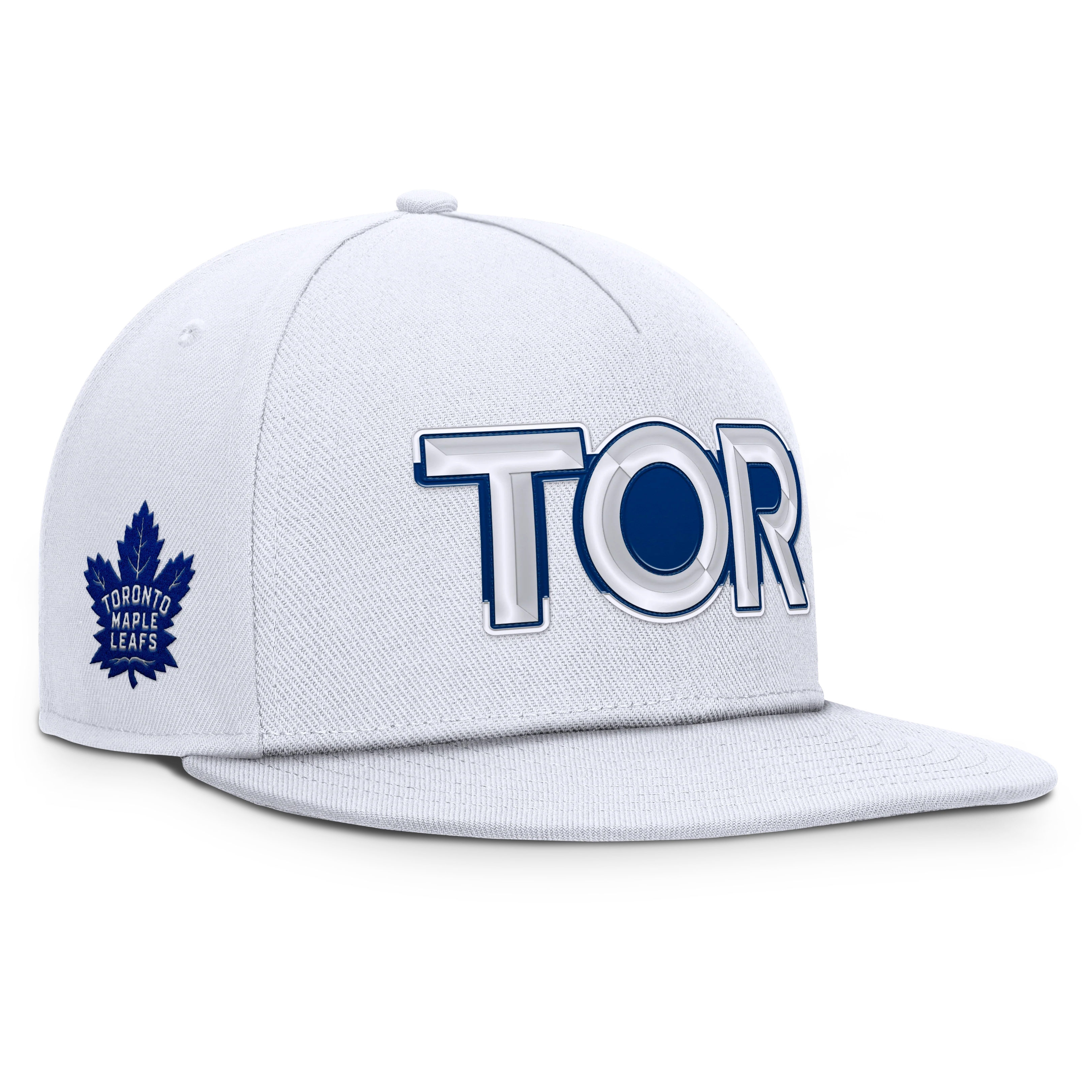 2025 Authentic Pro Rink Flat Brim Snapback - WHITE - Image 3