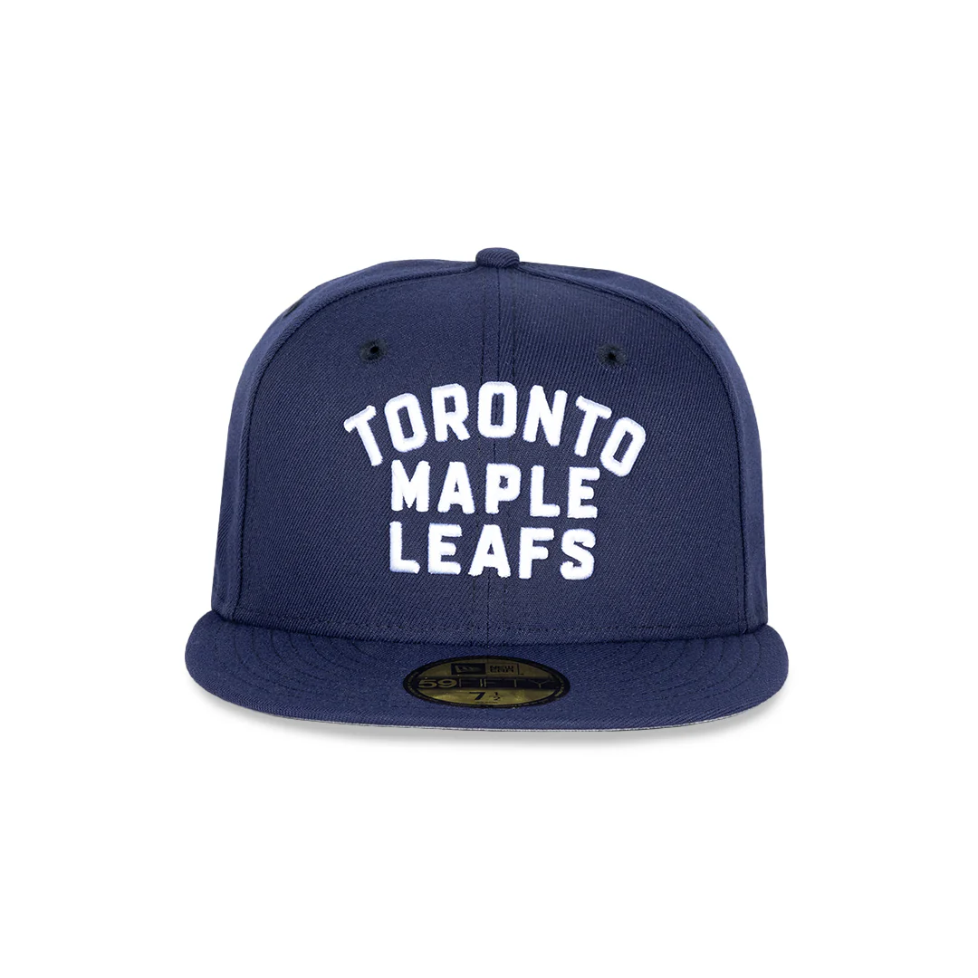 59FIFTY Wordmark Fitted Hat - BLUE - Image 3