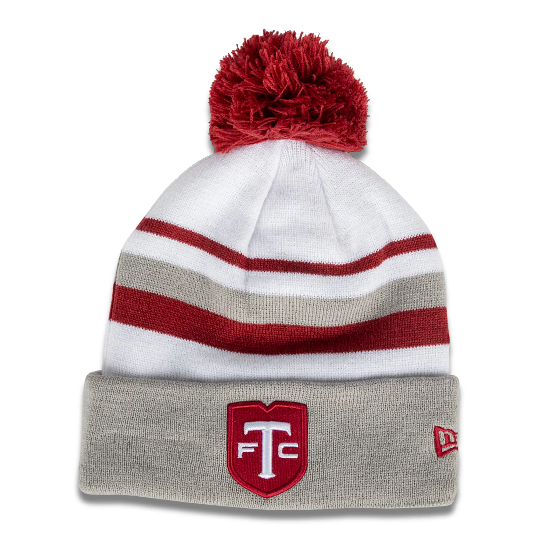 FTC Hook Up Knit Cuffed Pom Toque