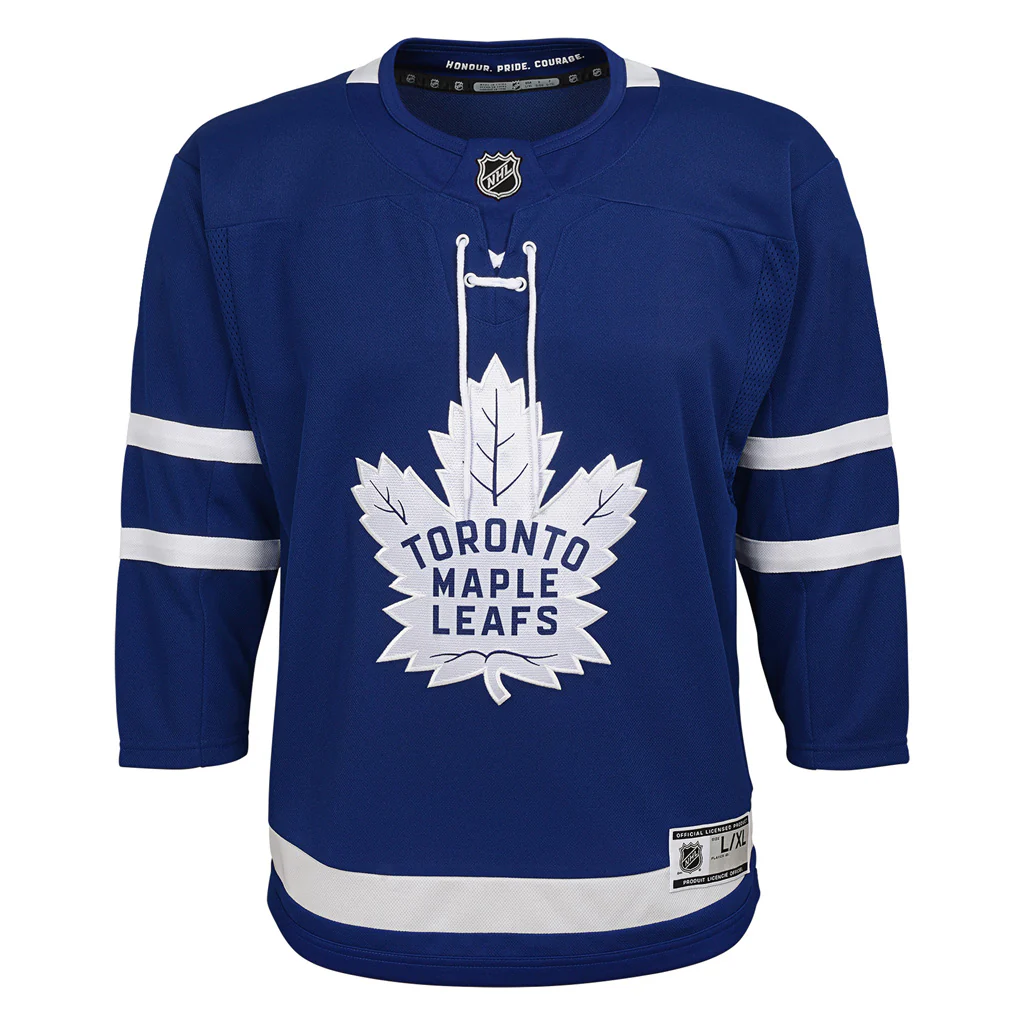 Maple Leafs Youth Home Jersey - CUSTOM - Image 2