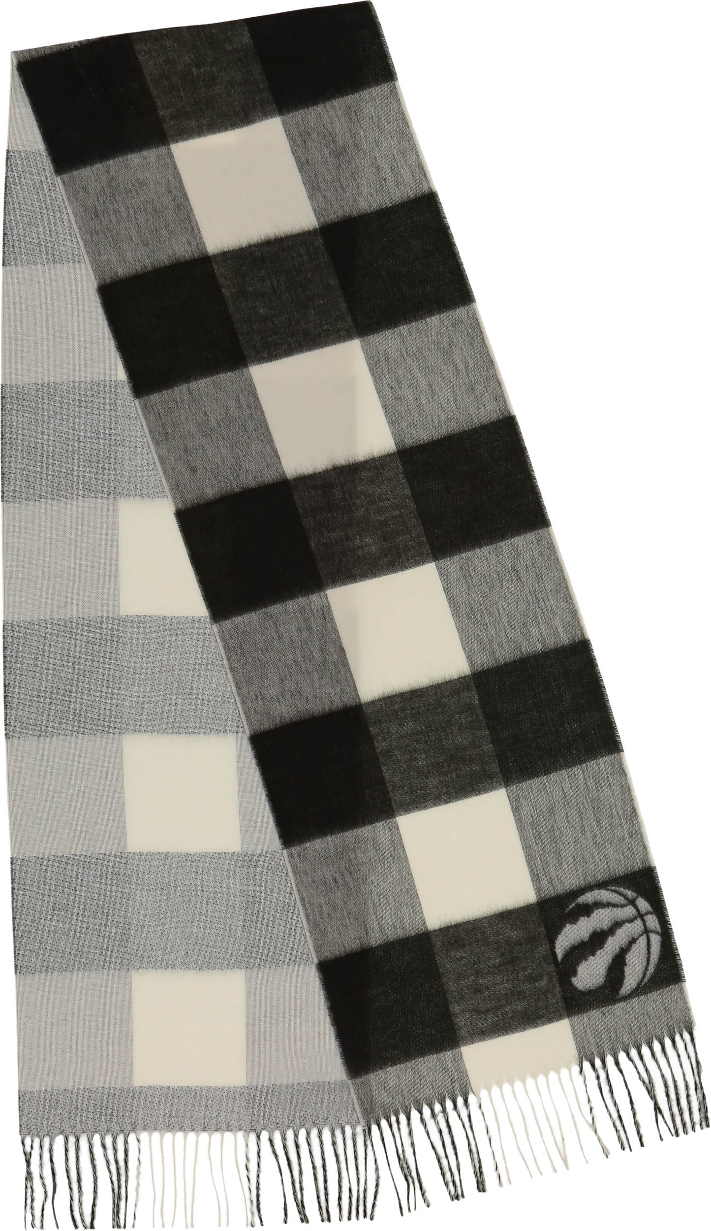 Logo White Buffalo Check Scarf - Image 4