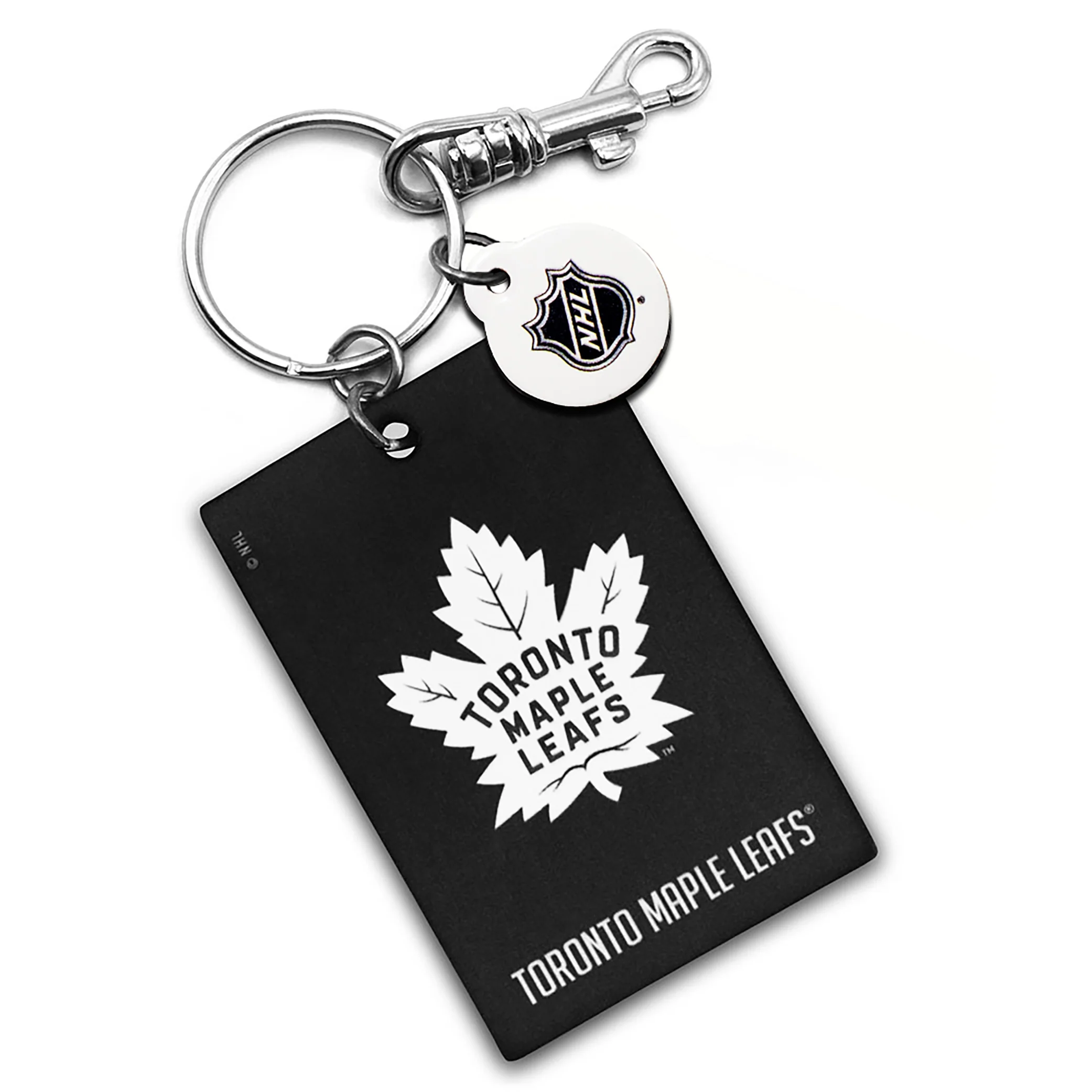 Primary Logo Rectangle Keychain - BLACK