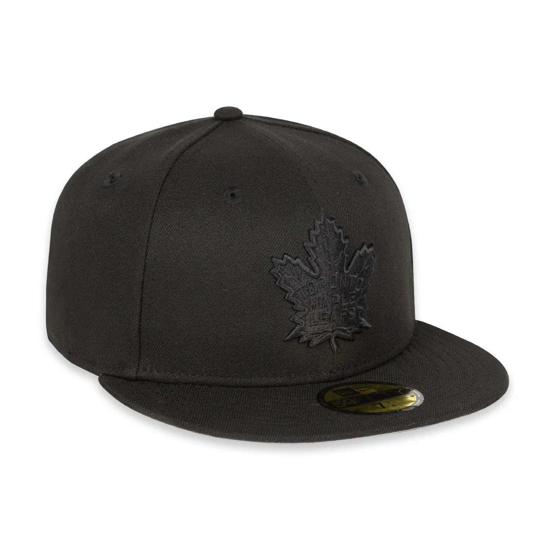 59FIFTY Tonal Prim Logo Fitted Hat - BLACK - Image 3