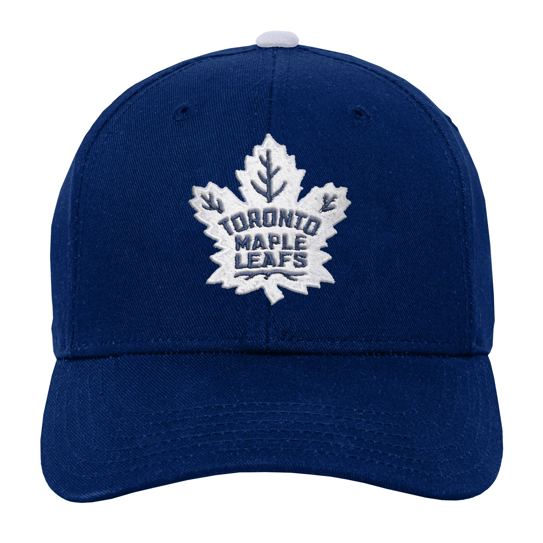 Maple Leafs Youth Primary Precurved Snapback - BLUE - Image 3