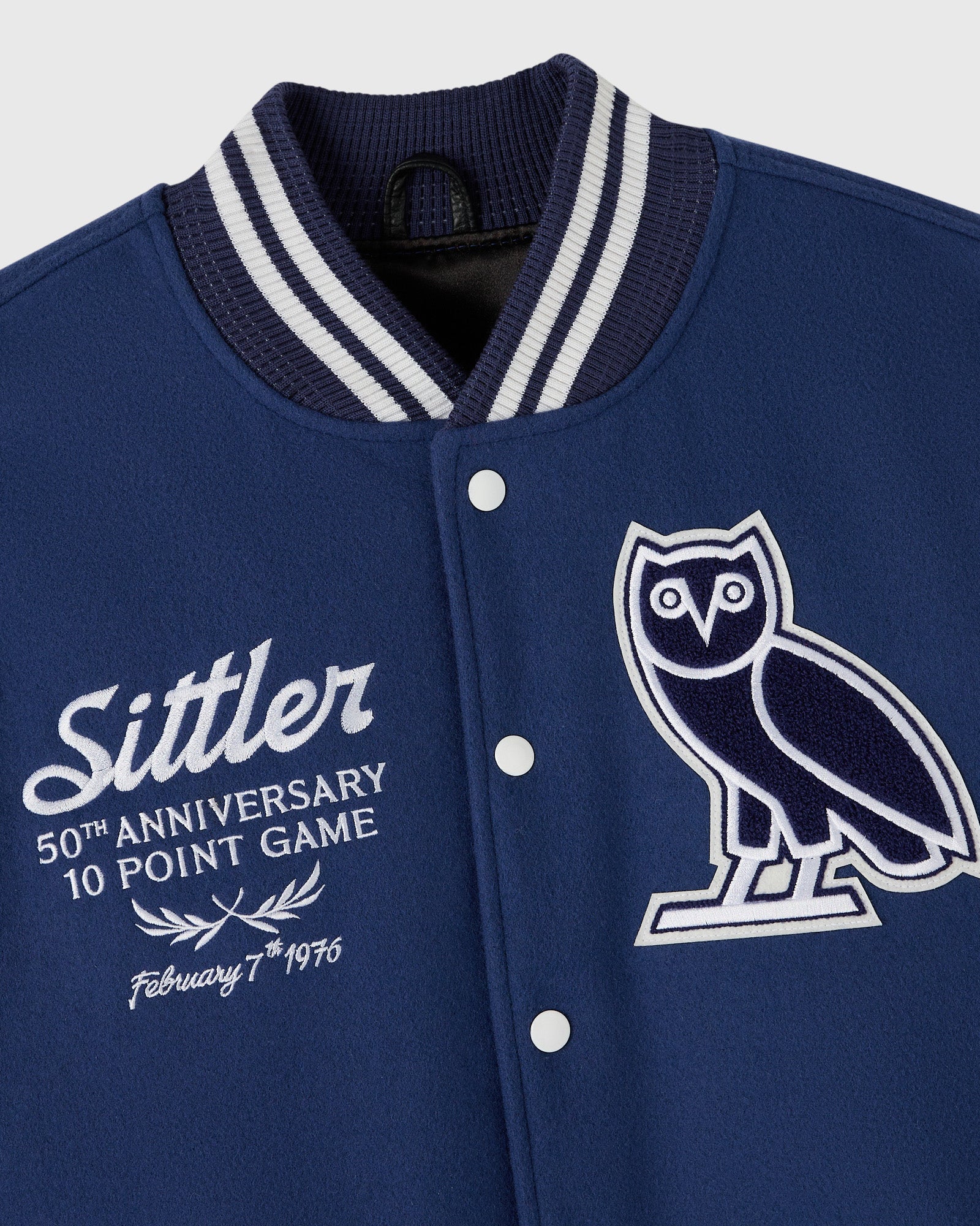 OVO X TML Darryl Sittler Varsity Jacket - Image 3