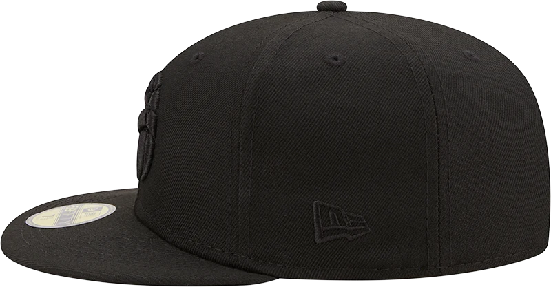 59FIFTY Tonal Part Logo Fitted Hat - BLACK - Image 4