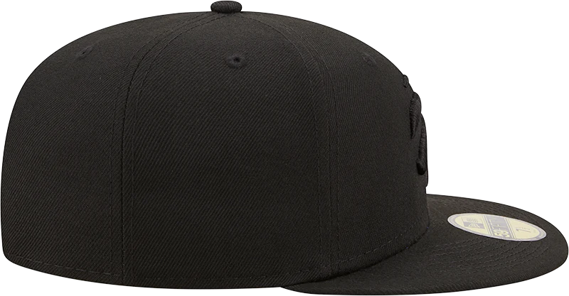59FIFTY Tonal Part Logo Fitted Hat - BLACK - Image 5