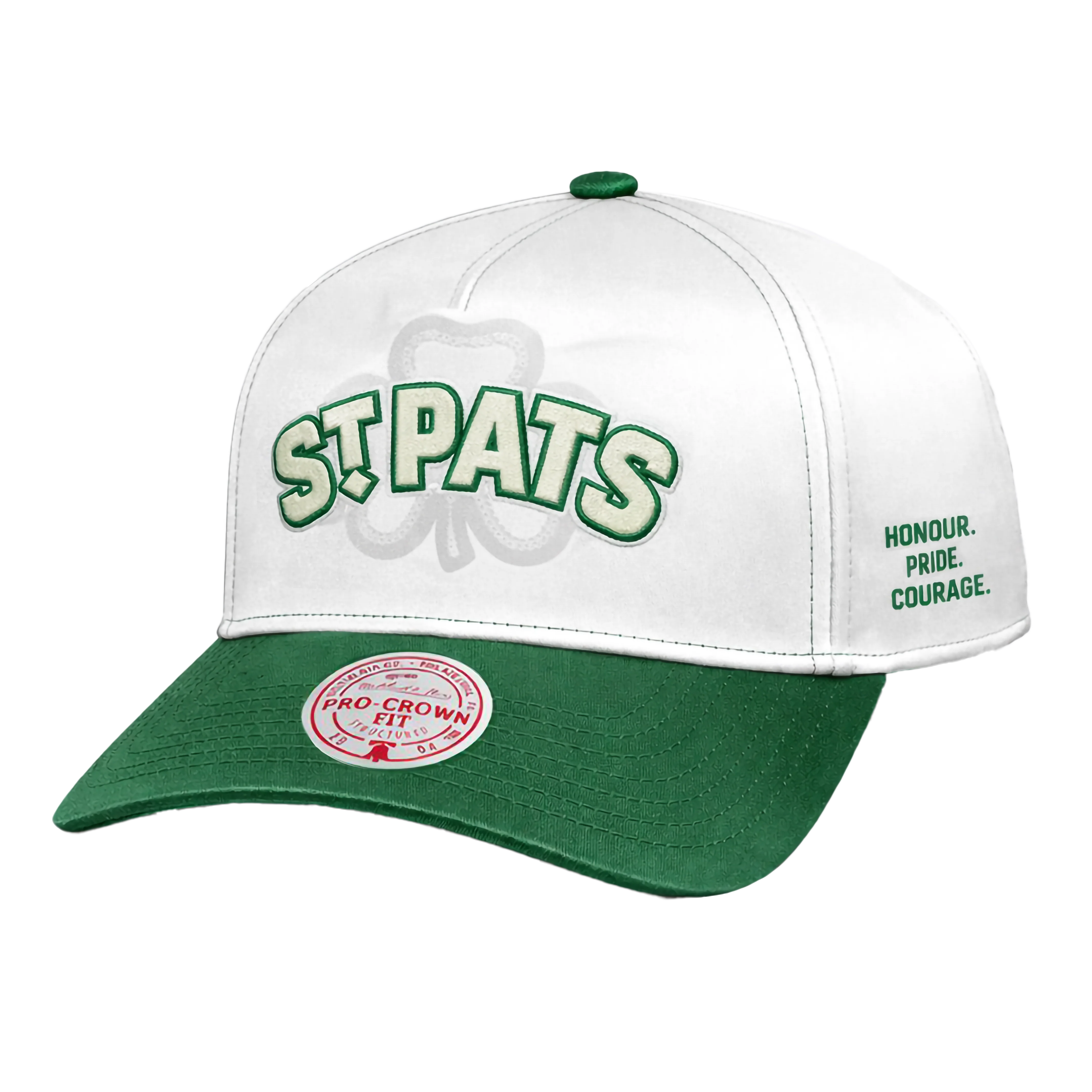 St Pats Some Cream Satin Snapback