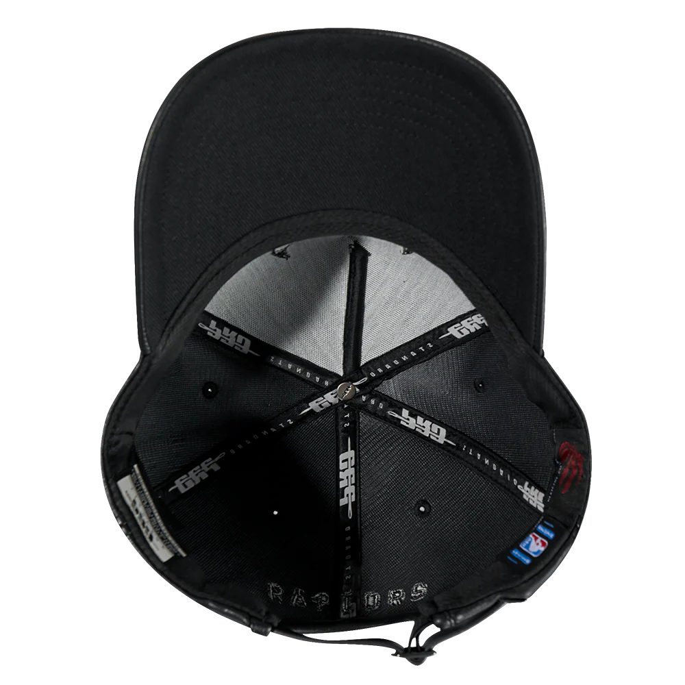 Washed Vanguard Leather Pro Pinch Strapback - Image 6