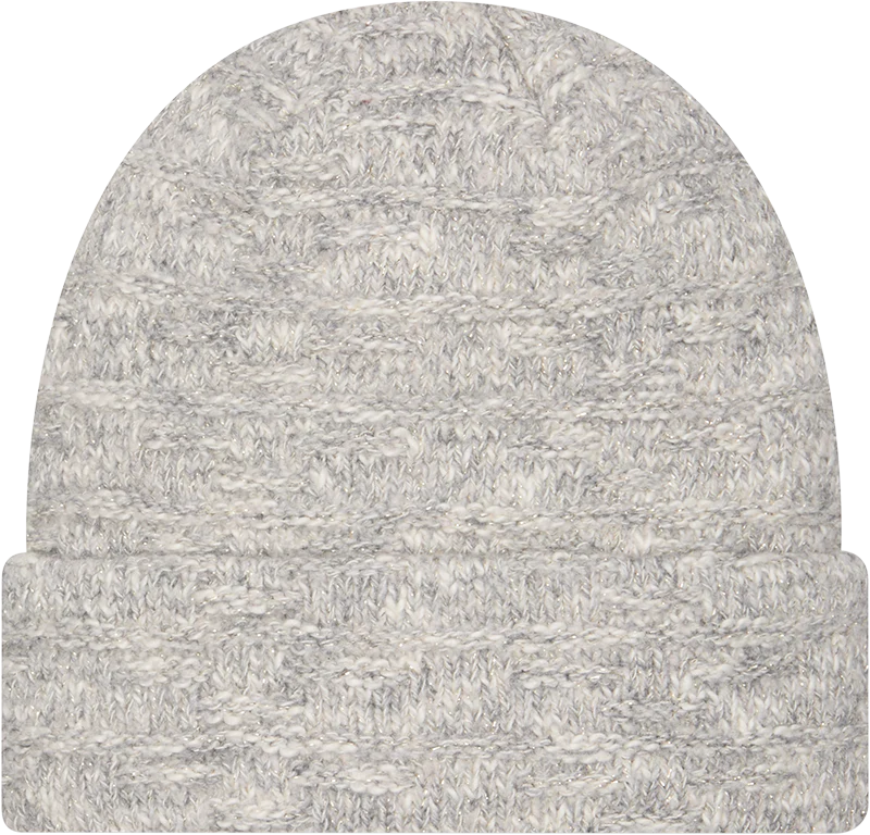 Women's Metallic Logo Cuffed Toque - Image 3
